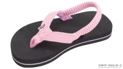 Rainbow Sandals The Grombow Kid's Soft Rubber Top Sole With 1/2" Narrow Strap And Pin Line