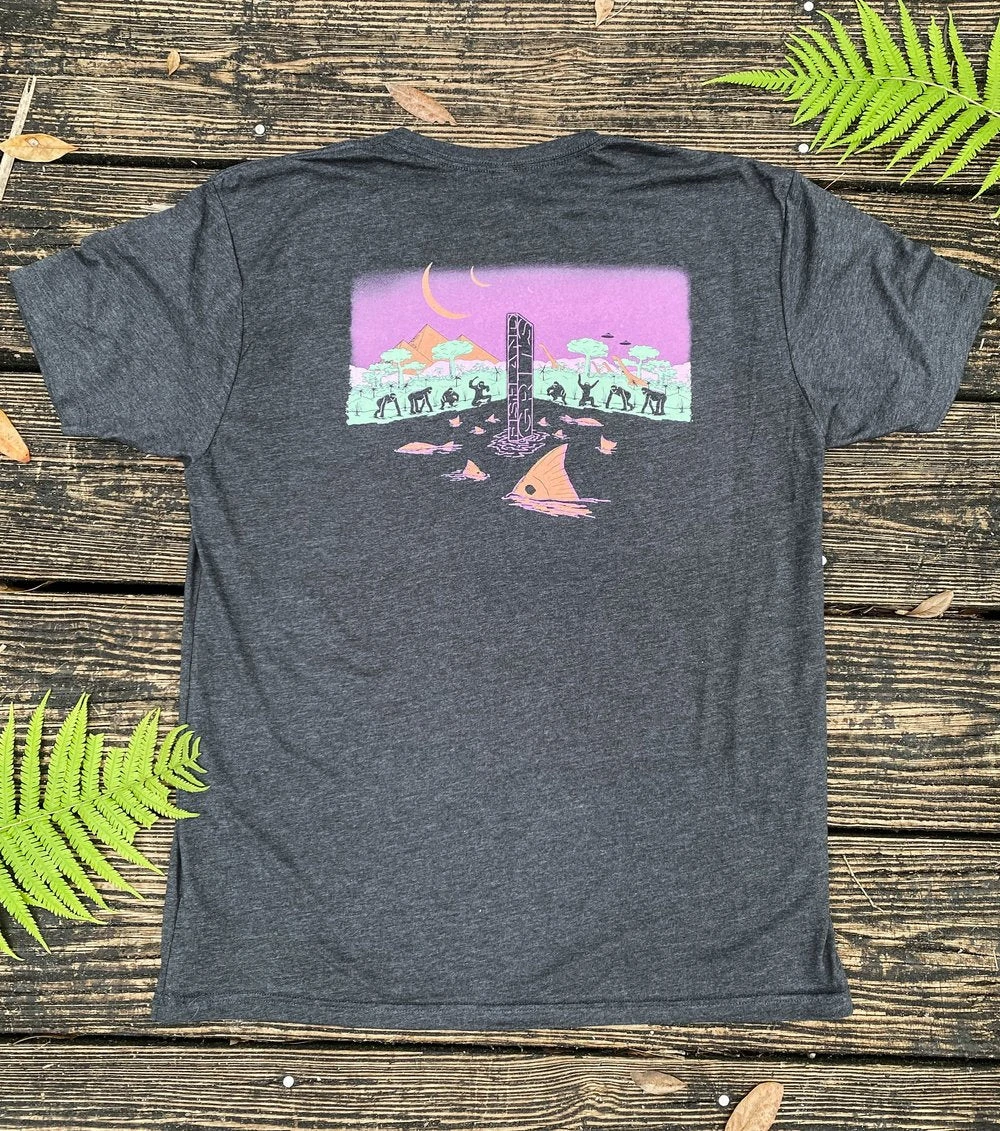 Fish And Grits Monolith Tee Black Hole 3 Fish And Grits Monolith Tee Black Hole