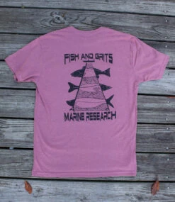 Fish And Grits Marine Research Tee