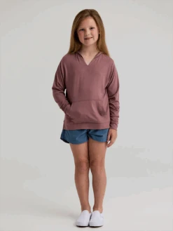 Free Fly Girl's Bamboo Shade Hoodie 9 Free Fly Girl's Bamboo Shade Hoodie -Outlet Angling Store 240408 FreeFly Spring25 Shot046 0340