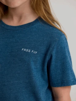 Free Fly Youth Salt And Sun Tee 7 Free Fly Youth Salt And Sun Tee -Outlet Angling Store 240408 FreeFly Spring25 Shot048 0392 1