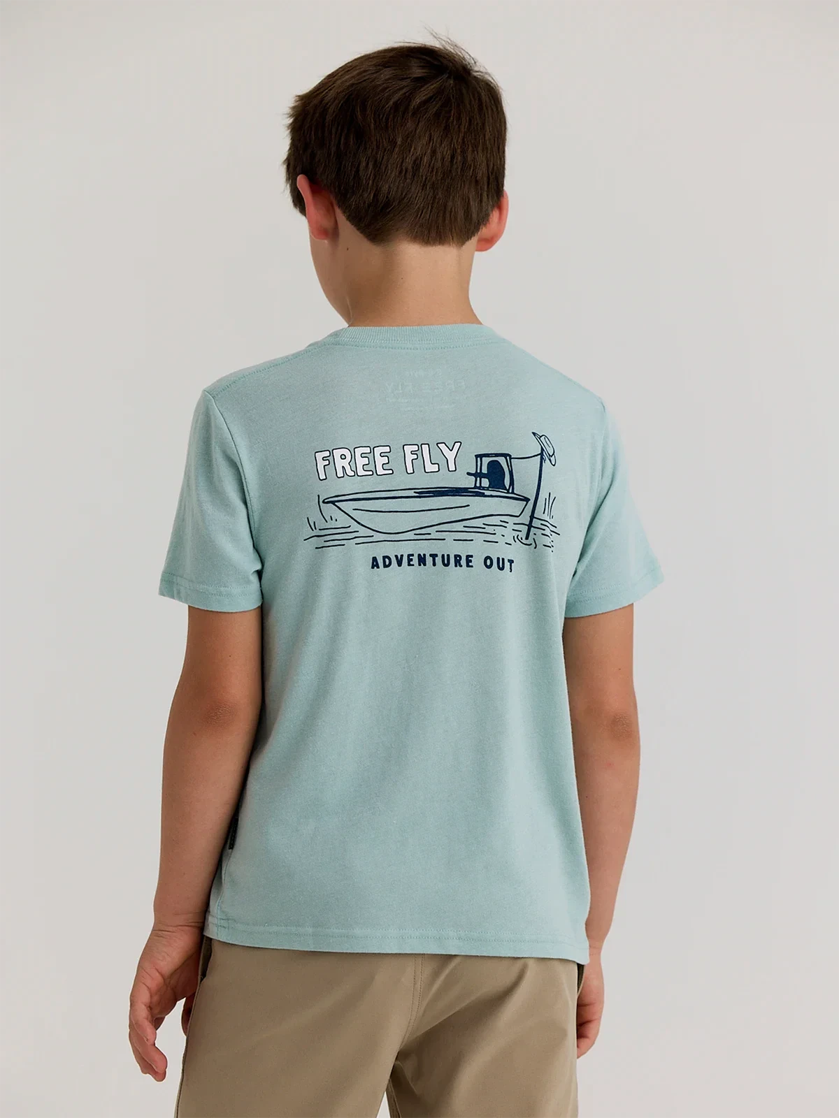 Free Fly Youth Lazy Tides Tee 4 Free Fly Youth Lazy Tides Tee - Image 2