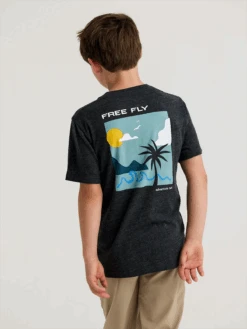 Free Fly Youth Downshore Tee 5 Free Fly Youth Downshore Tee -Outlet Angling Store 240408 FreeFly Spring25 Shot057 0598