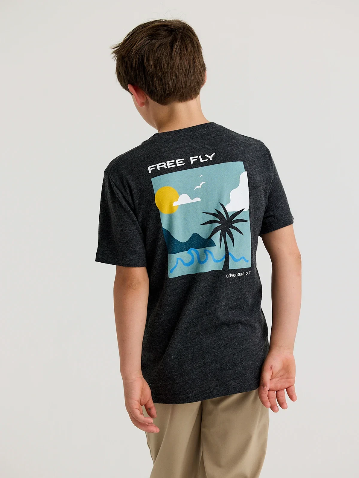 Free Fly Youth Downshore Tee 4 Free Fly Youth Downshore Tee - Image 2