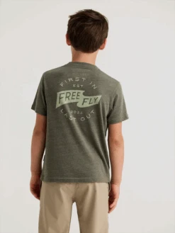 Free Fly Youth First And Last Tee