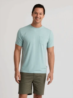 Free Fly Men's Bamboo Flex Pocket Tee