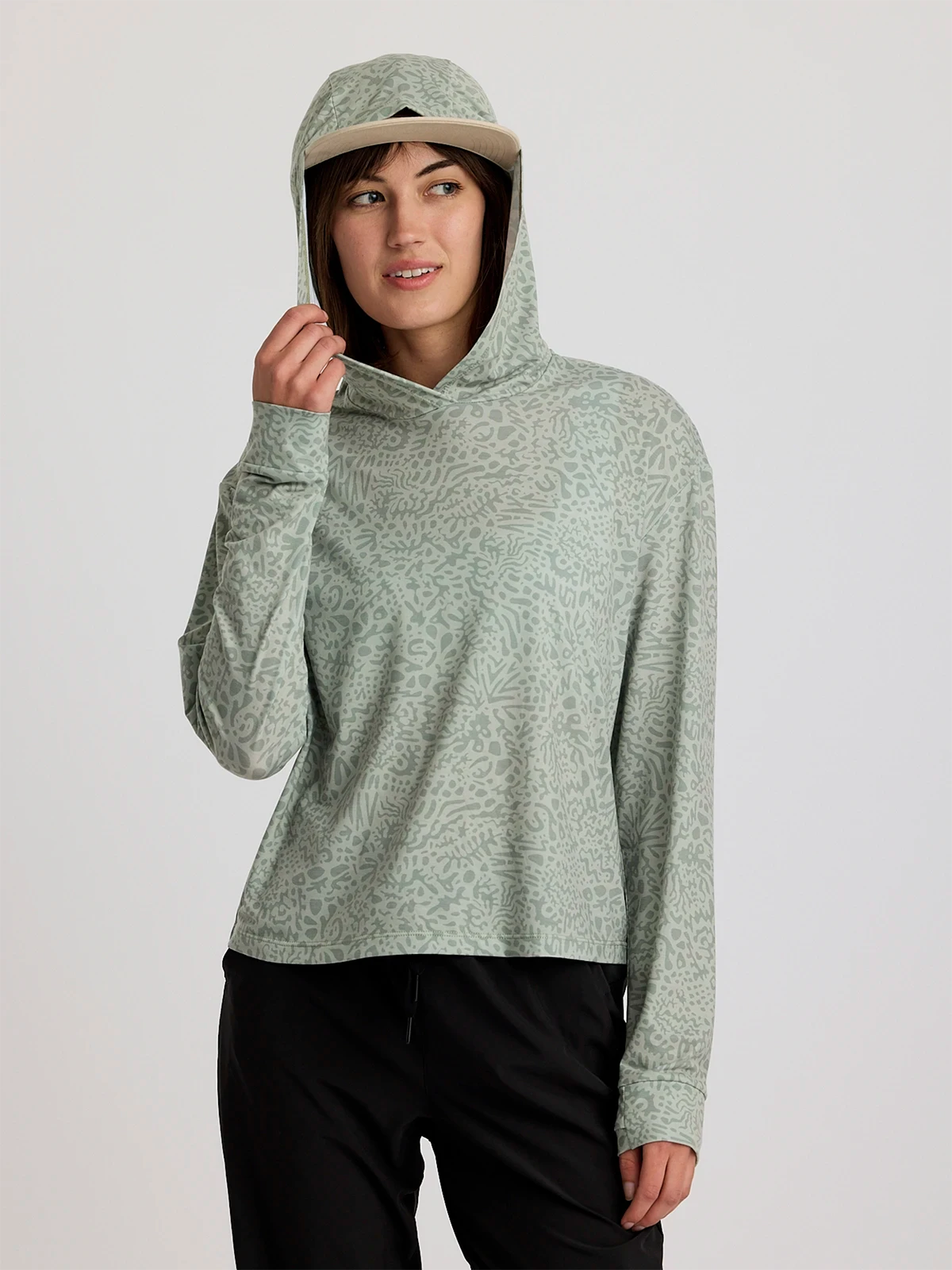 Free Fly Women's Elevate Lightweight Hoodie 4 Free Fly Women's Elevate Lightweight Hoodie - Image 2