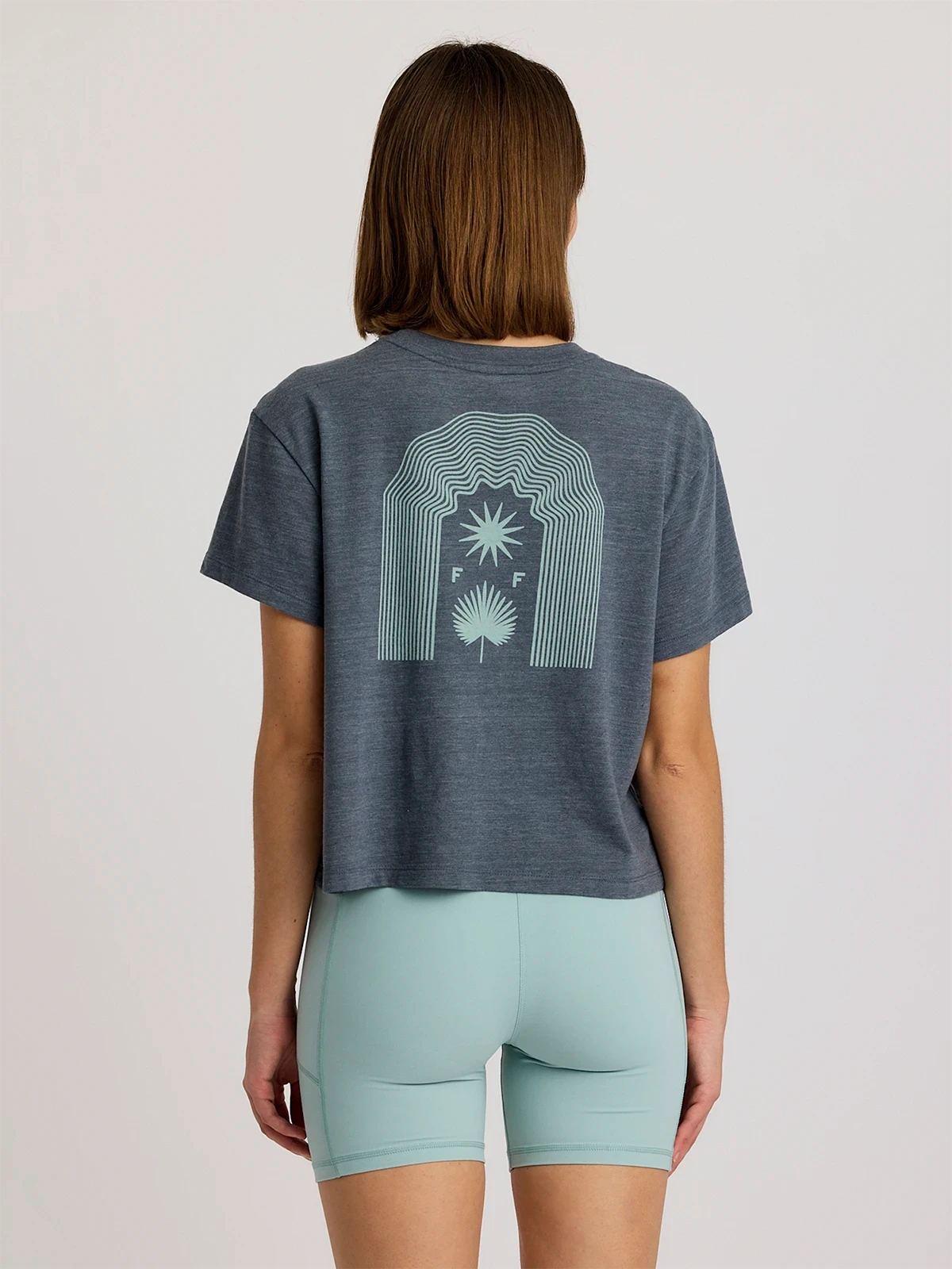 Free Fly Women's Fan Palm Tee 4 Free Fly Women's Fan Palm Tee - Image 2
