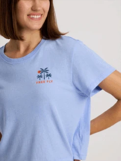 Free Fly Women's Beach Access Tee -Outlet Angling Store 240408 FreeFly Spring25 Shot173 2602