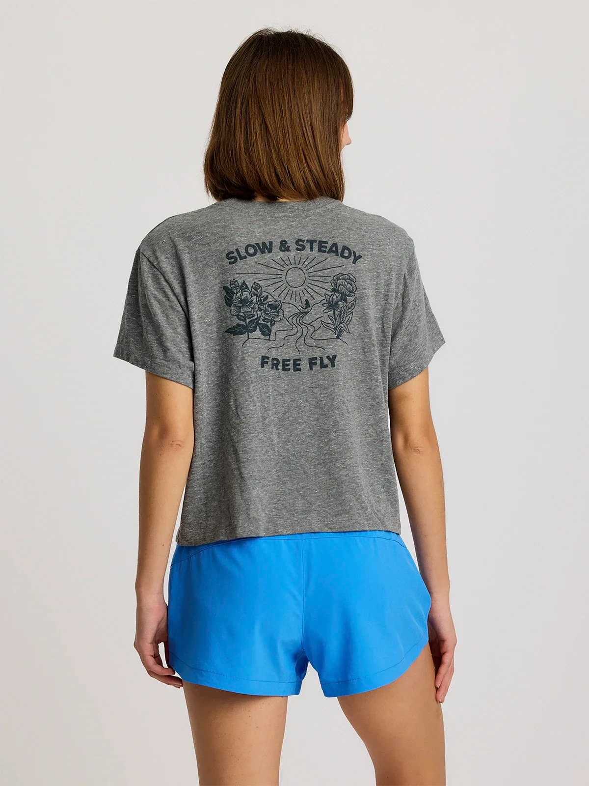 Free Fly Women's Slow & Steady Meadow Tee 4 Free Fly Women's Slow & Steady Meadow Tee - Image 2