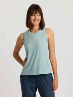 Free Fly Women's Elevate Lightweight Tank -Outlet Angling Store 240411 FreeFly Spring25 Shot198 3090 1