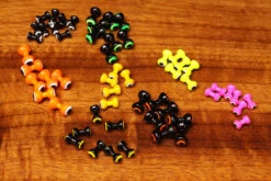 Hareline Small Double Pupil Lead Eyes