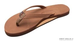 Rainbow Sandals Women's Single Layer Premier Leather With Arch Support And A 1/2" Narrow Strap 7 Rainbow Sandals Women's Single Layer Premier Leather With Arch Support And A 1/2" Narrow Strap -Outlet Angling Store 301ALTSN RDWD W