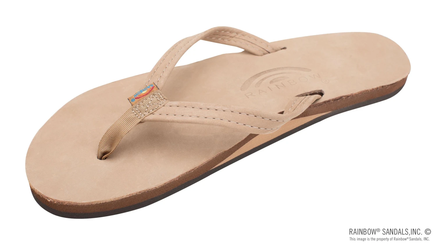 Rainbow Sandals Women's Single Layer Premier Leather With Arch Support And A 1/2" Narrow Strap 3 Rainbow Sandals Women's Single Layer Premier Leather With Arch Support And A 1/2" Narrow Strap