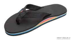 Rainbow Sandals Classic Rubber - Single Layer Soft Top 1" Nylon Strap