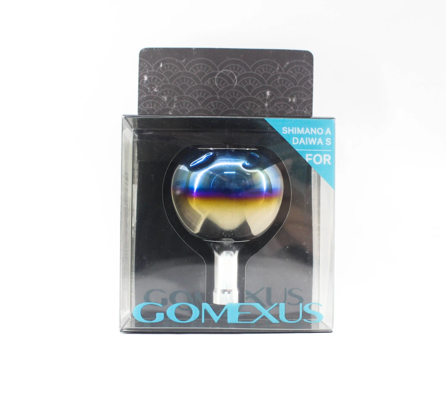 GOMEXUS KNOB TITANIUM FLAME SILVER 41MM 3 GOMEXUS KNOB TITANIUM FLAME SILVER 41MM