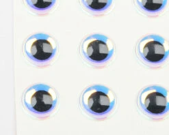 Hareline 3D Adhesive Holographic Eyes 7/32" 20pk. 11 Hareline 3D Adhesive Holographic Eyes 7/32" 20pk. -Outlet Angling Store 73D367