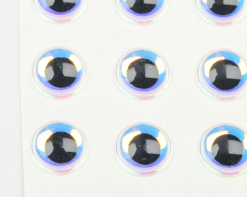 Hareline 3D Adhesive Holographic Eyes 7/32" 20pk. 7 Hareline 3D Adhesive Holographic Eyes 7/32" 20pk. - Image 5