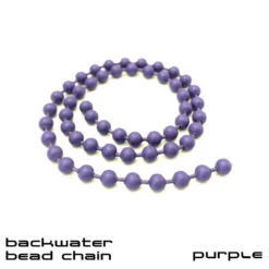 Backwater Bead Chain 15 Backwater Bead Chain -Outlet Angling Store Backwater Bead Chain Fly Tying Materials Purple