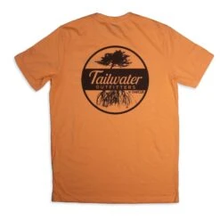 Tailwater Outfitters Circle Logo Tee 11 Tailwater Outfitters Circle Logo Tee -Outlet Angling Store Coral Back