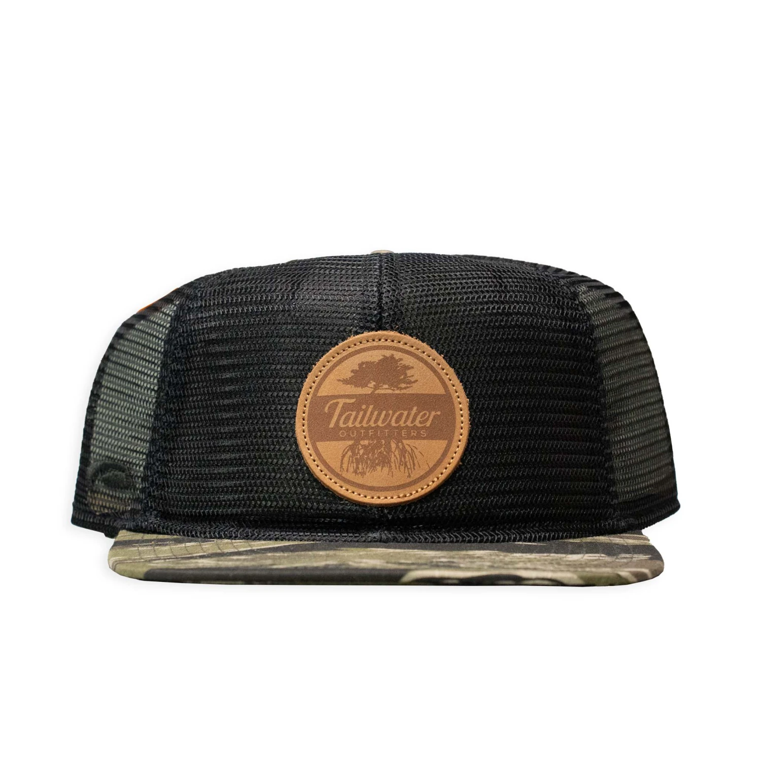 Tailwater Outfitters Leather Patch Mesh Hat 7 Tailwater Outfitters Leather Patch Mesh Hat - Image 5