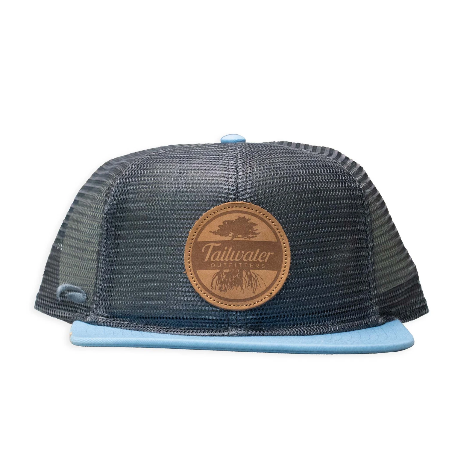 Tailwater Outfitters Leather Patch Mesh Hat 5 Tailwater Outfitters Leather Patch Mesh Hat - Image 3