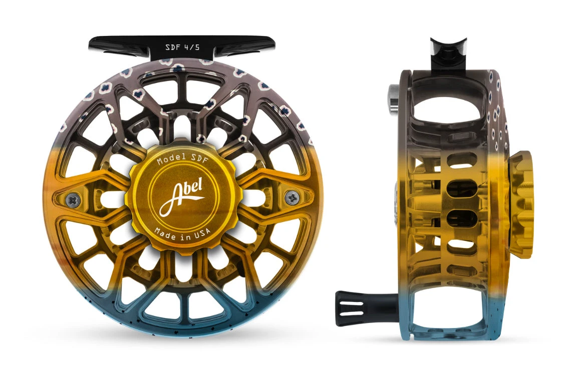 Abel SDF 4/5 Wild Trout /Wild Trout/ Black/ Ported 3 Abel SDF 4/5 Wild Trout /Wild Trout/ Black/ Ported