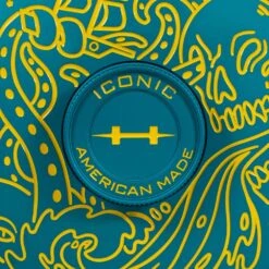2024 Custom The Kraken Hatch Iconic Fly Reel 7 Plus -Outlet Angling Store HAH00215 Matte 20Teal 20and 20Yellow.03