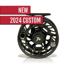 2024 Custom Gargoyle Green Hatch Iconic Fly Reel 7 Plus