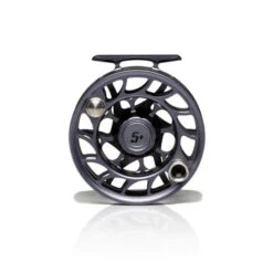 Hatch Iconic Fly Reel 5 Plus -Outlet Angling Store Iconic5PlusReel GreyBlack LargeArbor Back 360x jpg