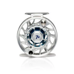 Hatch Iconic Fly Reel 7 Plus -Outlet Angling Store Iconic7PlusReel ClearBlue MidArbor Back 1800x1800 jpg
