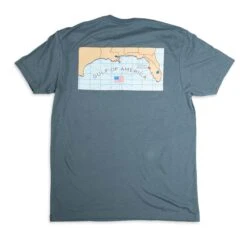 Tailwater Gulf Of America Tee -Outlet Angling Store Indigo Back
