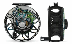 Abel Rove 9/11 Larko Tarpon/Black Handle/Blank Drag Plate