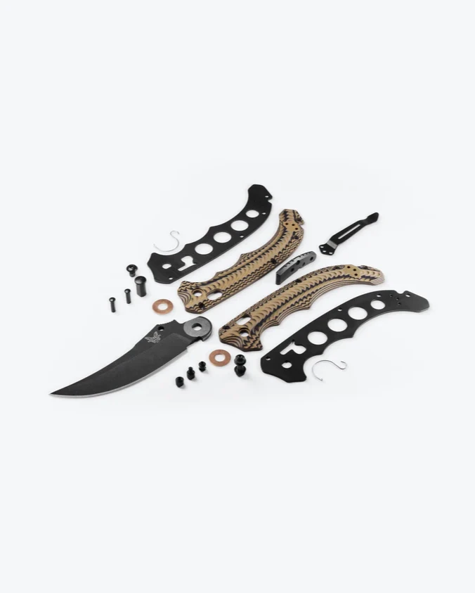 Benchmade Mini Bedlam | Black/Coyote/OD | Scimitar 7 Benchmade Mini Bedlam | Black/Coyote/OD | Scimitar - Image 5