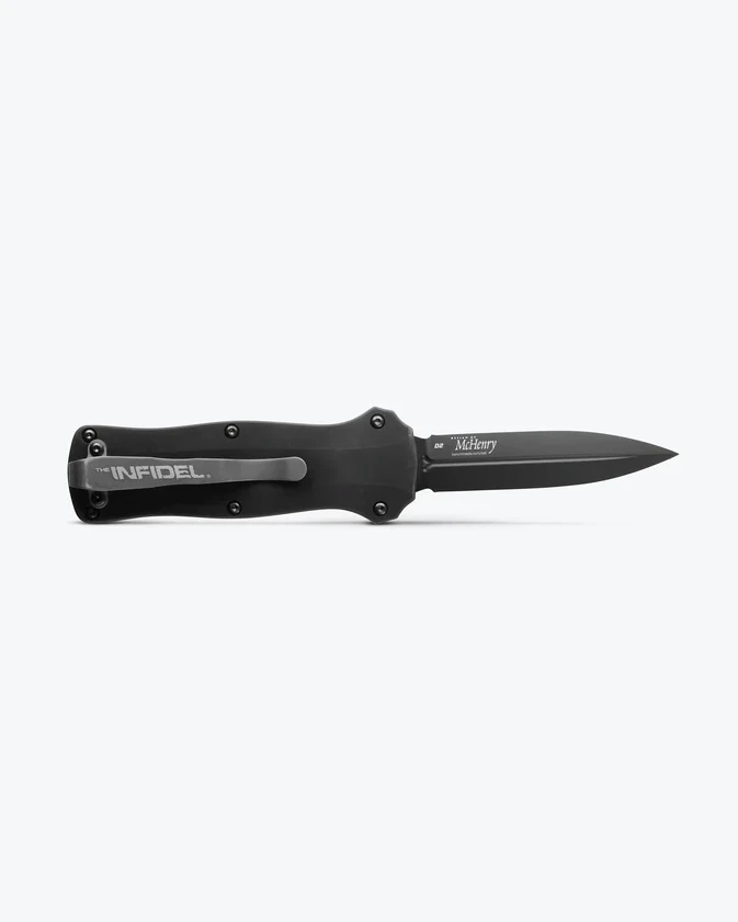 Benchmade Mini Infidel | Black Aluminum 5 Benchmade Mini Infidel | Black Aluminum - Image 3