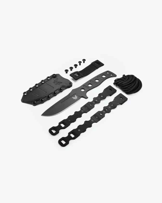 Benchmade Fixed Adamas | Black Paracord | Drop-point 7 Benchmade Fixed Adamas | Black Paracord | Drop-point - Image 5