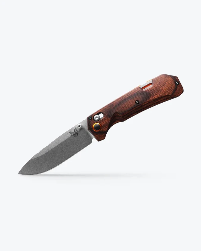 Benchmade Grizzly Creek | Stabilized Wood | Drop-point 3 Benchmade Grizzly Creek | Stabilized Wood | Drop-point