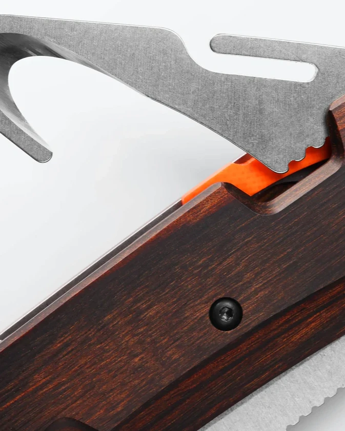 Benchmade Grizzly Creek | Stabilized Wood | Drop-point 6 Benchmade Grizzly Creek | Stabilized Wood | Drop-point - Image 4