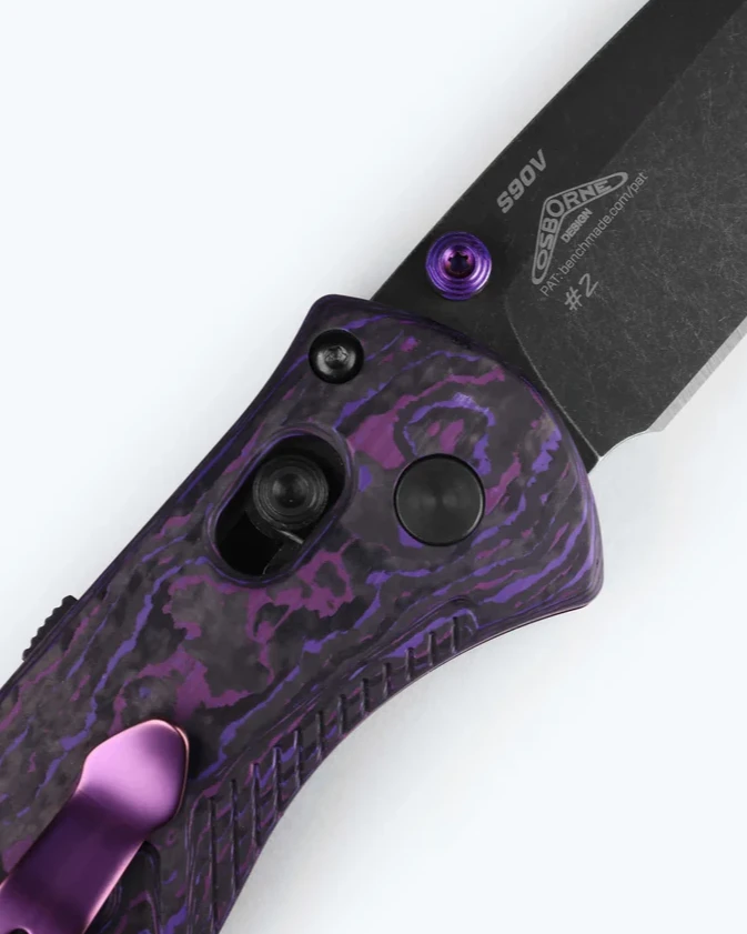 Benchmade Mini Barrage | Purple Haze | Drop-Point 6 Benchmade Mini Barrage | Purple Haze | Drop-Point - Image 4