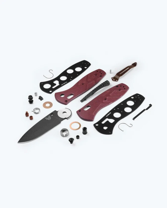 Benchmade Mini Barrage | Redstone | Drop-Point 7 Benchmade Mini Barrage | Redstone | Drop-Point - Image 5