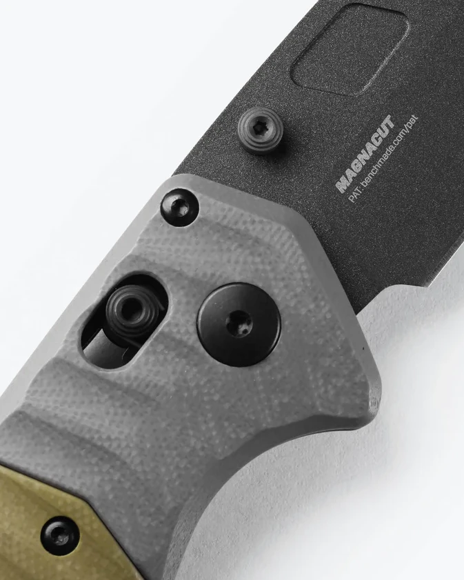 Benchmade PSK | Gray & OD Green G10 6 Benchmade PSK | Gray & OD Green G10 - Image 4