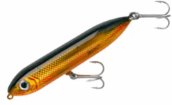 Heddon Super Spook Jr 27 Heddon Super Spook Jr -Outlet Angling Store Super Spook Jr Gold Sardine