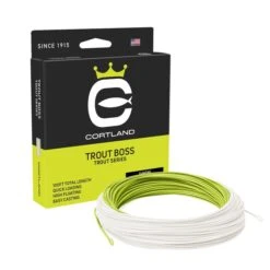 Cortland Trout Boss Chartreuse White