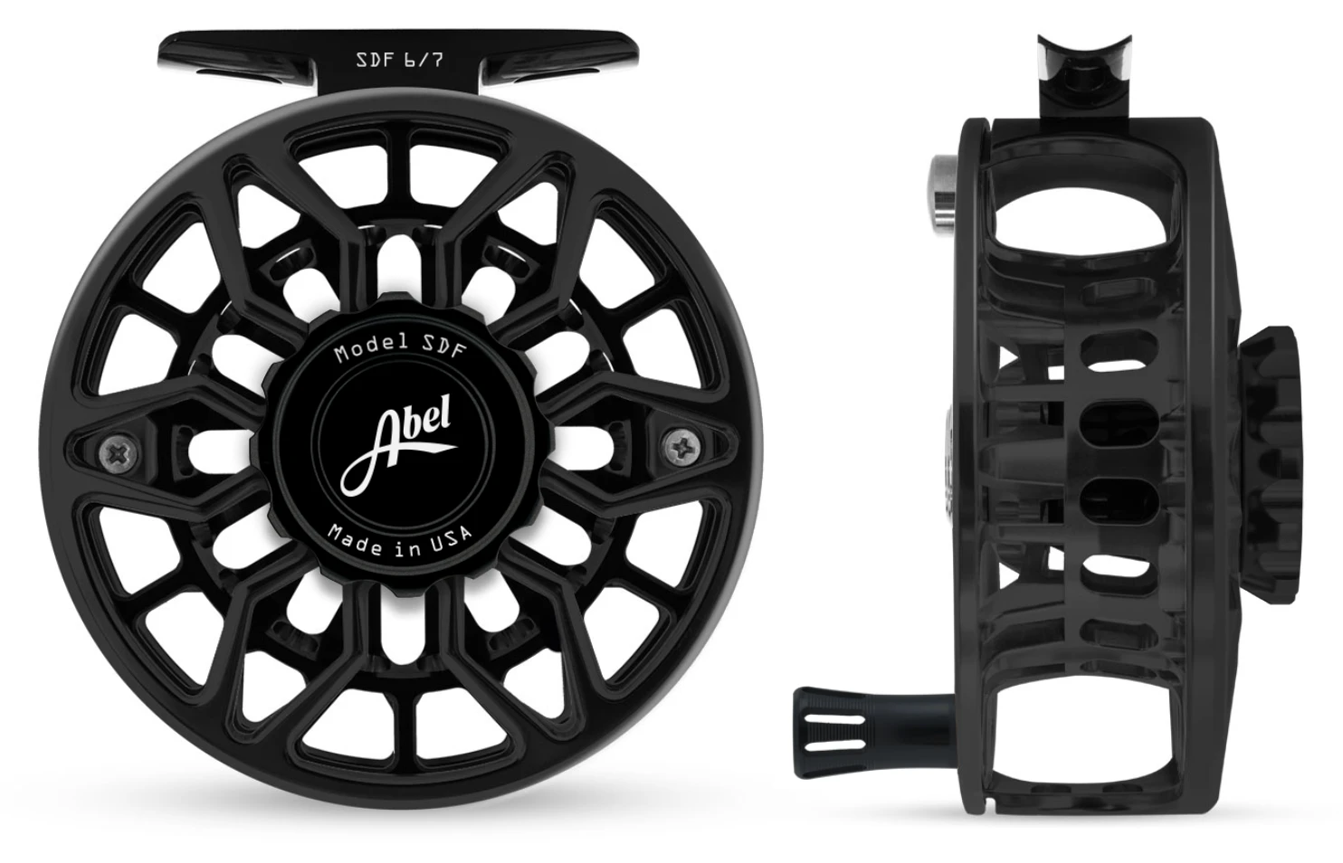 Abel SDF 6/7 Ported / Black / Black / Black Handle 3 Abel SDF 6/7 Ported / Black / Black / Black Handle