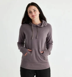 Free Fly Women's Bamboo Fleece Pullover Hoodie