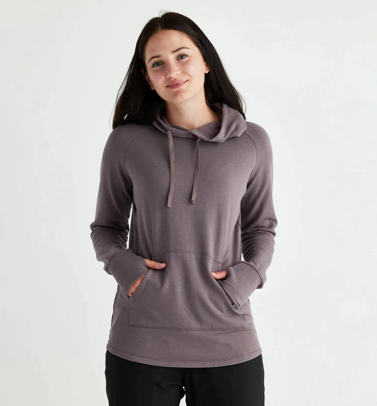 Free Fly Women's Bamboo Fleece Pullover Hoodie 3 Free Fly Women's Bamboo Fleece Pullover Hoodie