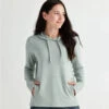 Free Fly Women's Bamboo Flex Hoodie -Outlet Angling Store flex hoody dark sage women 1