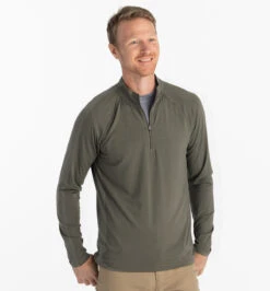 Free Fly Bamboo Flex Quarter Zip -Outlet Angling Store flex quarter zip fatigue men 1