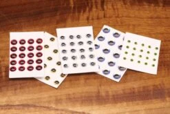 Hareline 3D Adhesive Holographic Eyes 7/32" 20pk.