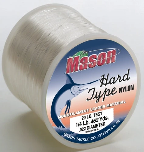 Mason Hard Type Nylon 1/4lb Spool 3 Mason Hard Type Nylon 1/4lb Spool